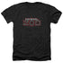 SUPERMAN/ZOD LOGO - ADULT HEATHER - BLACK