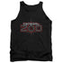 SUPERMAN/ZOD LOGO - ADULT TANK - BLACK