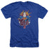 SUPERMAN/STEEL POP - ADULT HEATHER - ROYAL BLUE