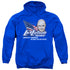 SUPERMAN/LEX FOR PRESIDENT - ADULT PULLOVER HOODIE - ROYAL BLUE