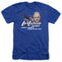 SUPERMAN/LEX FOR PRESIDENT - ADULT HEATHER - ROYAL BLUE