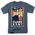 SUPERMAN/KENT FOR PRESIDENT - S/S ADULT 18/1 - SLATE