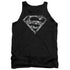 SUPERMAN/URBAN CAMO SHIELD - ADULT TANK - BLACK
