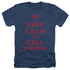 SUPERMAN/CALL SUPERMAN - ADULT HEATHER - NAVY