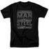SUPERMAN/STEEL TEXT - S/S ADULT 18/1 - BLACK