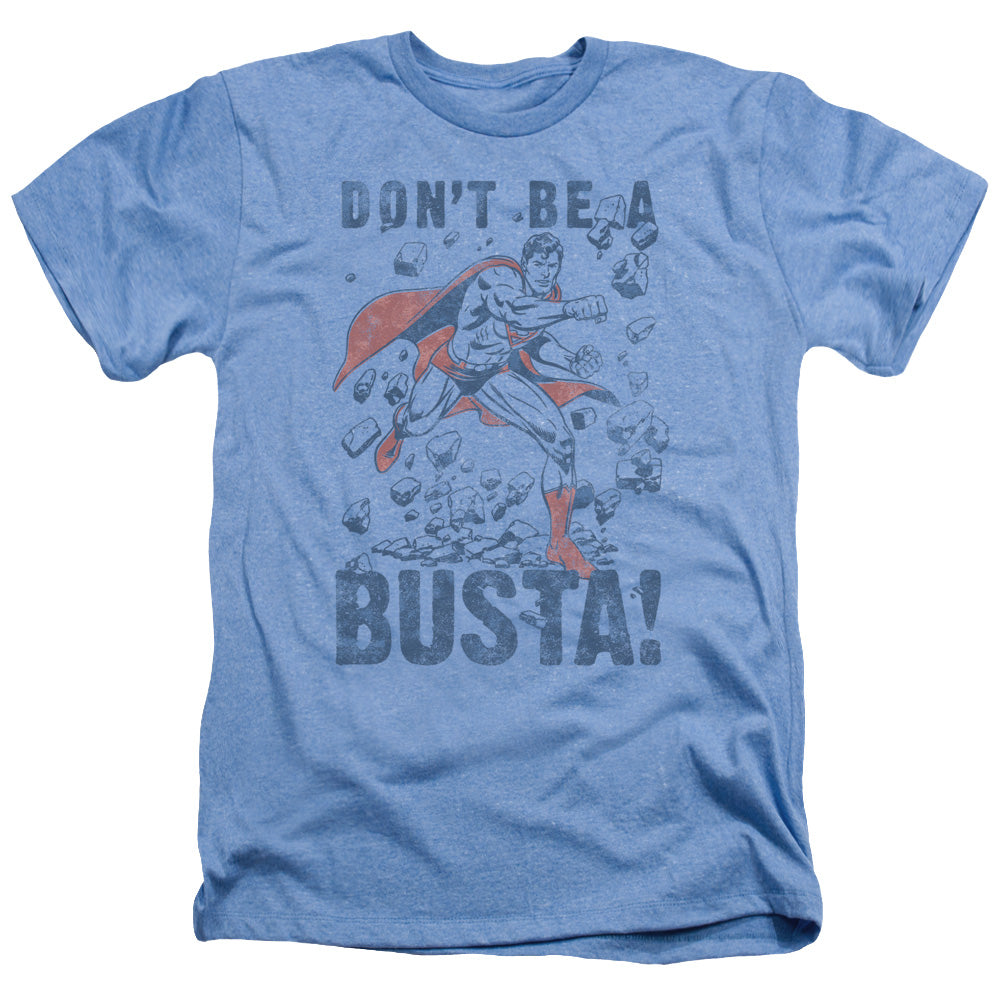 SUPERMAN/BUSTA - ADULT HEATHER - LIGHT BLUE