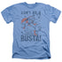 SUPERMAN/BUSTA - ADULT HEATHER - LIGHT BLUE