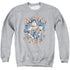 SUPERMAN/COMING THROUGH - ADULT CREWNECK SWEATSHIRT - ATHLETIC HEATHER