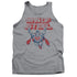 SUPERMAN/STEEL RETRO - ADULT TANK - ATHLETIC HEATHER