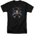 SUPERMAN/VILLAINS - S/S ADULT TALL 18/1 - BLACK