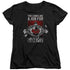 SUPERMAN/WATCHFUL EYE - S/S WOMENS TEE - BLACK