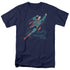 SUPERMAN/FREQUENT FLYER - S/S ADULT 18/1 - NAVY