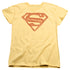 SUPERMAN/ROUGHEN SHIELD - S/S WOMENS TEE - BANANA