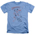 SUPERMAN/TO THE RESCUE - ADULT HEATHER - LIGHT BLUE