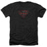 SUPERMAN/BRICK S - ADULT HEATHER - BLACK