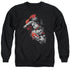 SUPERMAN/MY CITY - ADULT CREWNECK SWEATSHIRT - BLACK