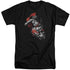 SUPERMAN/MY CITY - S/S ADULT TALL 18/1 - BLACK