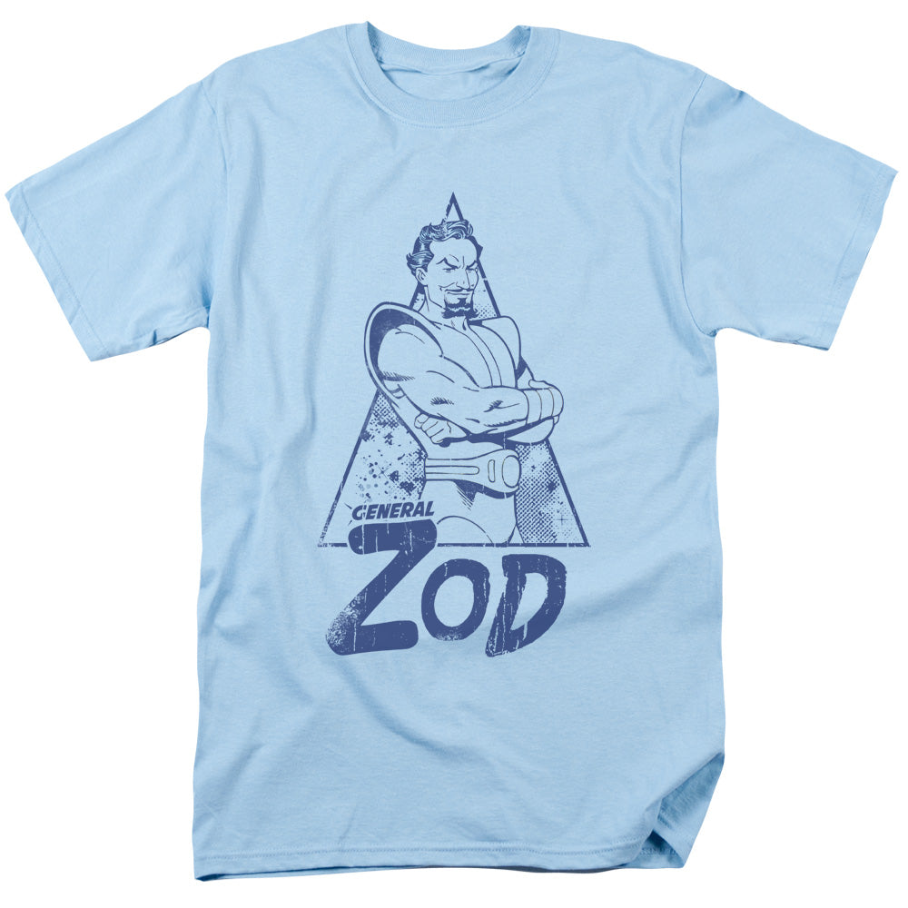 SUPERMAN/VINTAGE ZOD - S/S ADULT 18/1 - LIGHT BLUE