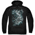 SUPERMAN/BREAK FREE - ADULT PULLOVER HOODIE - BLACK