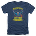 SUPERMAN/VEGGIE POWER - ADULT HEATHER - NAVY