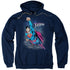 SUPERMAN/TWILIGHT FLIGHT - ADULT PULLOVER HOODIE - NAVY