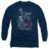 SUPERMAN/TWILIGHT FLIGHT - L/S ADULT 18/1 - NAVY