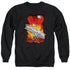 SUPERMAN/STEEL GIRDER - ADULT CREWNECK SWEATSHIRT - BLACK
