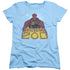 SUPERMAN/KNEEL BEFORE - S/S WOMENS TEE - LIGHT BLUE