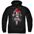 SUPERMAN/EARTH ONE - ADULT PULLOVER HOODIE - BLACK