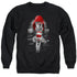 SUPERMAN/EARTH ONE - ADULT CREWNECK SWEATSHIRT - BLACK