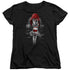 SUPERMAN/EARTH ONE - S/S WOMENS TEE - BLACK