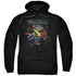 SUPERMAN/SHOWDOWN - ADULT PULLOVER HOODIE - BLACK