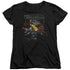 SUPERMAN/SHOWDOWN - S/S WOMENS TEE - BLACK
