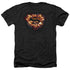 SUPERMAN/SPACE BURST SHIELD - ADULT HEATHER - BLACK