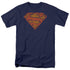 SUPERMAN/MESSY S - S/S ADULT 18/1 - NAVY