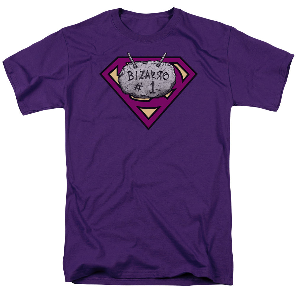 SUPERMAN/BIZZARO #1 ROCK - S/S ADULT 18/1 - PURPLE