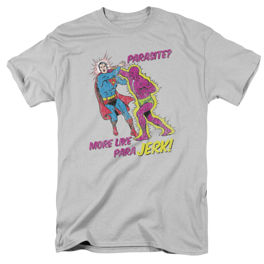SUPERMAN/PARAJERK - S/S ADULT 18/1 - SILVER