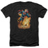 SUPERMAN/SPACE CASE - ADULT HEATHER - BLACK