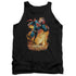 SUPERMAN/SPACE CASE - ADULT TANK - BLACK
