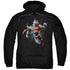 SUPERMAN/UP IN THE SKY - ADULT PULLOVER HOODIE - BLACK