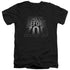 SUPERMAN/BEFORE ZOD - S/S ADULT V-NECK 30/1 - BLACK