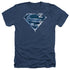 SUPERMAN/WATER SHIELD - ADULT HEATHER - NAVY