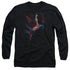 SUPERMAN/SUPER DECO - L/S ADULT 18/1 - BLACK