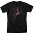 SUPERMAN/SUPER DECO - S/S ADULT 18/1 - BLACK