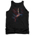 SUPERMAN/SUPER DECO - ADULT TANK - BLACK