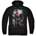 SUPERMAN/LIGHT OF THE SUN - ADULT PULLOVER HOODIE - BLACK