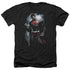 SUPERMAN/LIGHT OF THE SUN - ADULT HEATHER - BLACK