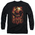 SUPERMAN/METROPOLIS DECO - L/S ADULT 18/1 - BLACK