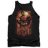 SUPERMAN/METROPOLIS DECO - ADULT TANK - BLACK