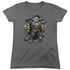 SUPERMAN/BIZZARO BREAKTHROUGH - S/S WOMENS TEE - CHARCOAL